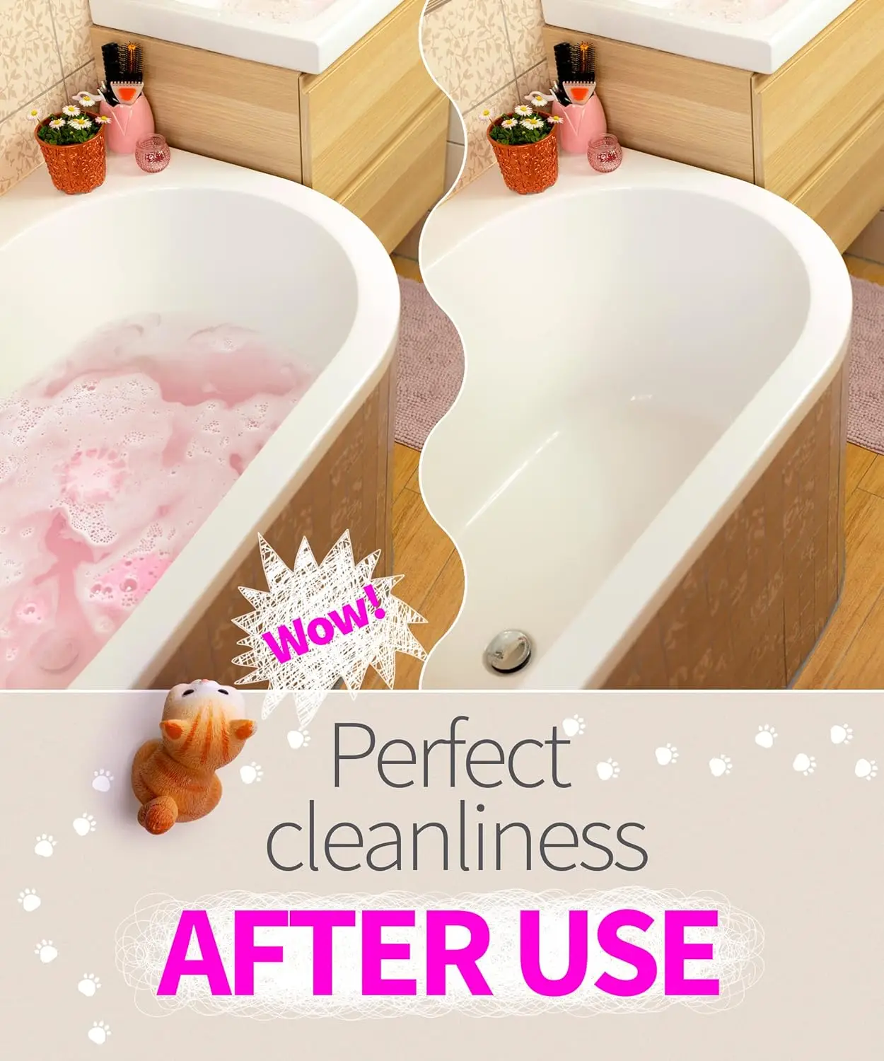 OEM Bath Supplies Organic Bathbombs hot sale lovely kitten cat toys inside moisture bath Salt Ball Toy bombs for kids