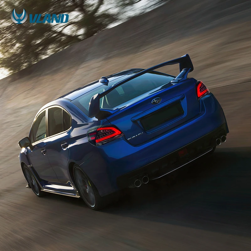 VLAND Manufacturer Full LED Taillights XV Rear Lamp Assembly 2013-UP STI VA Car Sequential Tail Light For Subaru Impreza WRX