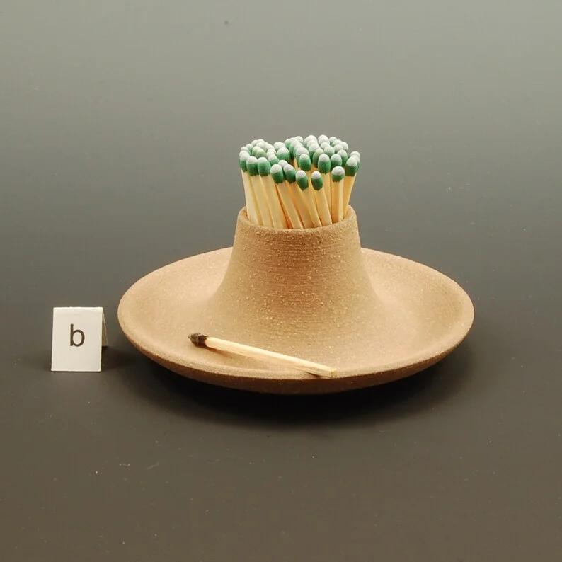 large ceramic holder for match  match holder custom ceramic match holder  logo custom