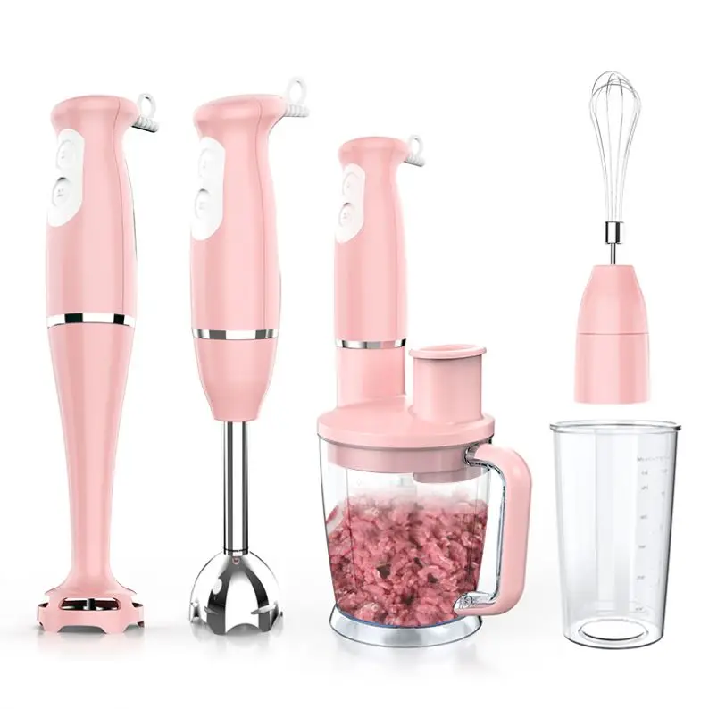 Wholesale Mini Hand Blender Set Electric Kitchen Appliance Baby Food Blender Hand Egg Mixer Multifunction Food Mixer