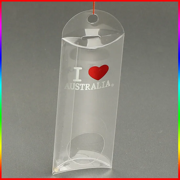 Packing Cuboid Transparent Printed Plastic PVC Boxes Small Plastic Cosmetic Packaging Box