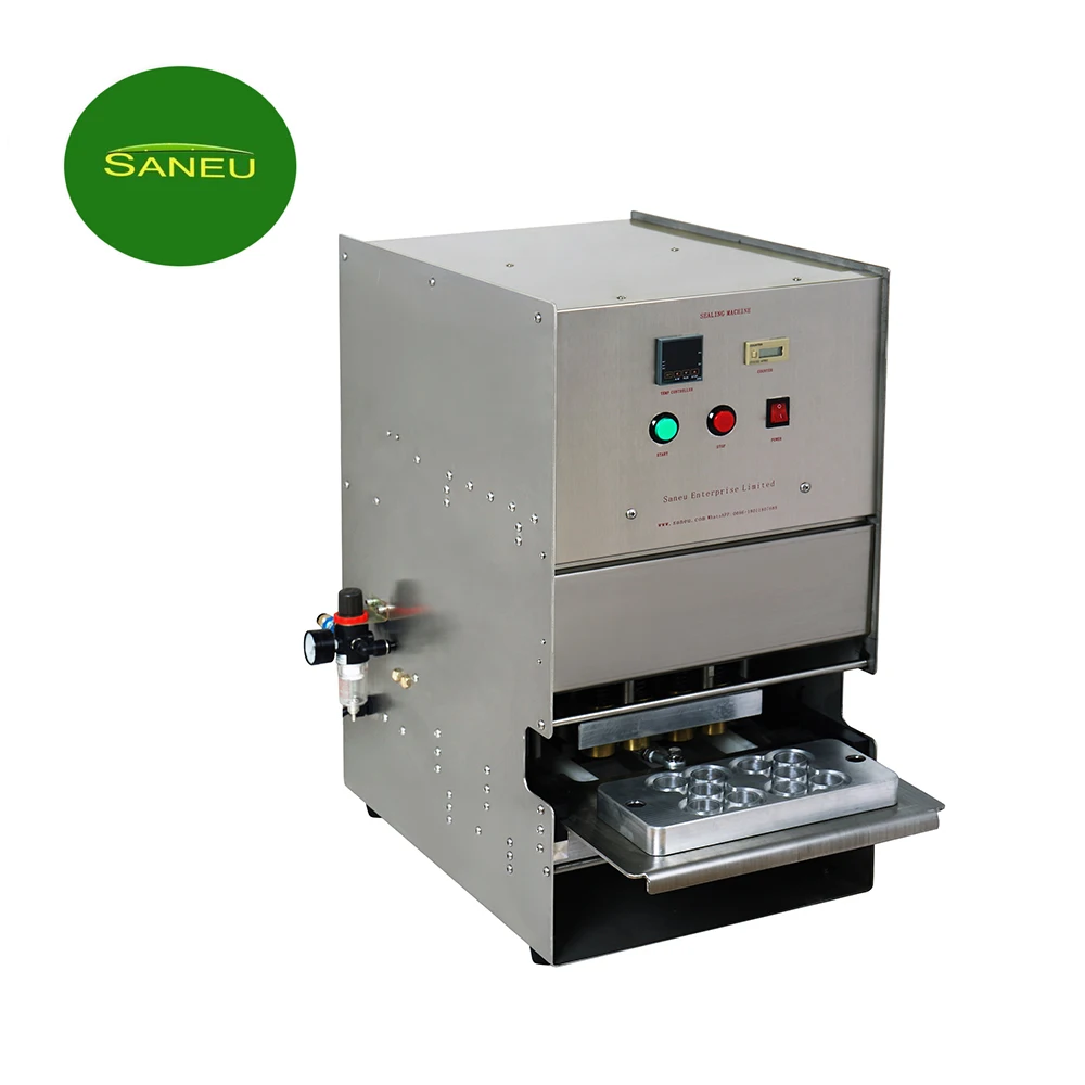 Automatic Sealing mahine Aluminium Nespresso cup by professional manufacturer customization size Nespresso sealing machine