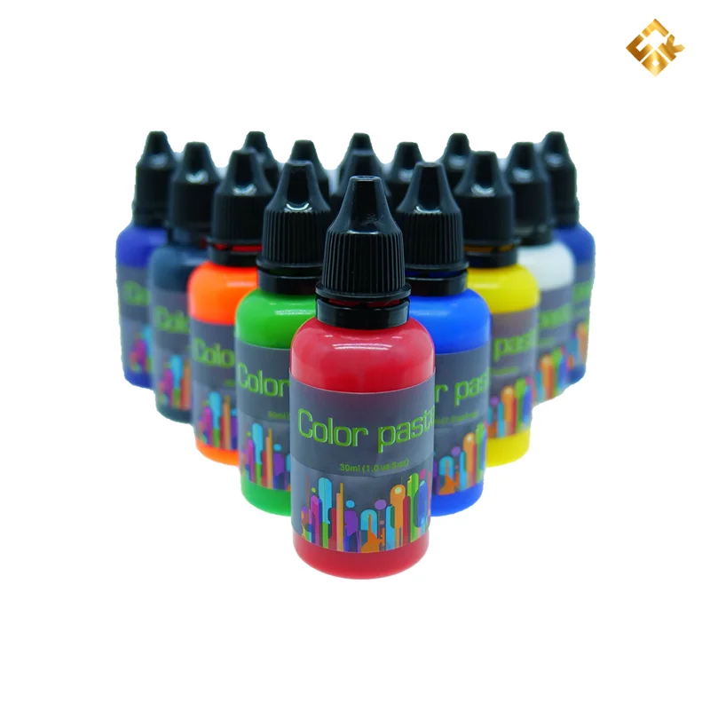 High quality waterborne pigment epoxy resin building decoration beautifying color paste