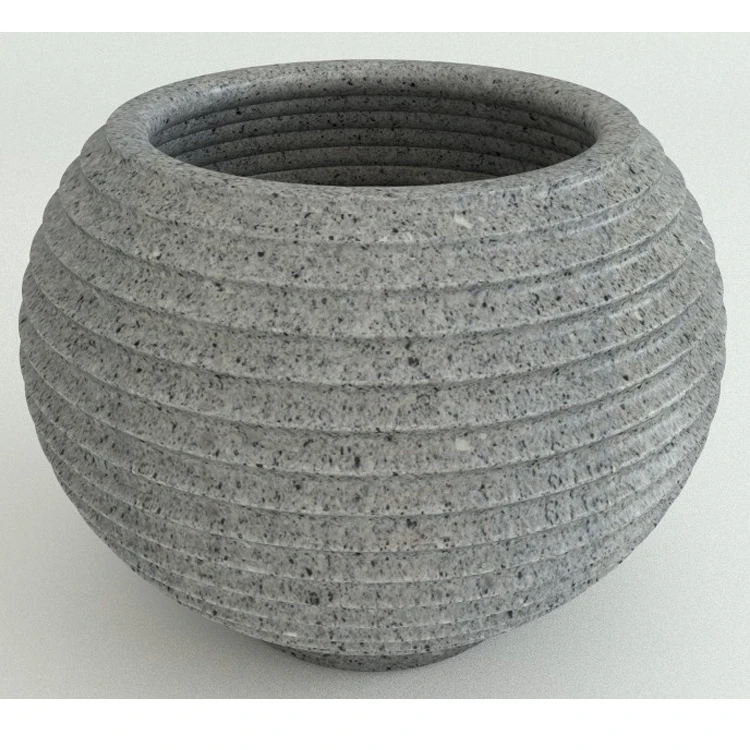Promotional Landscape Granite Stone Planter  flower pot