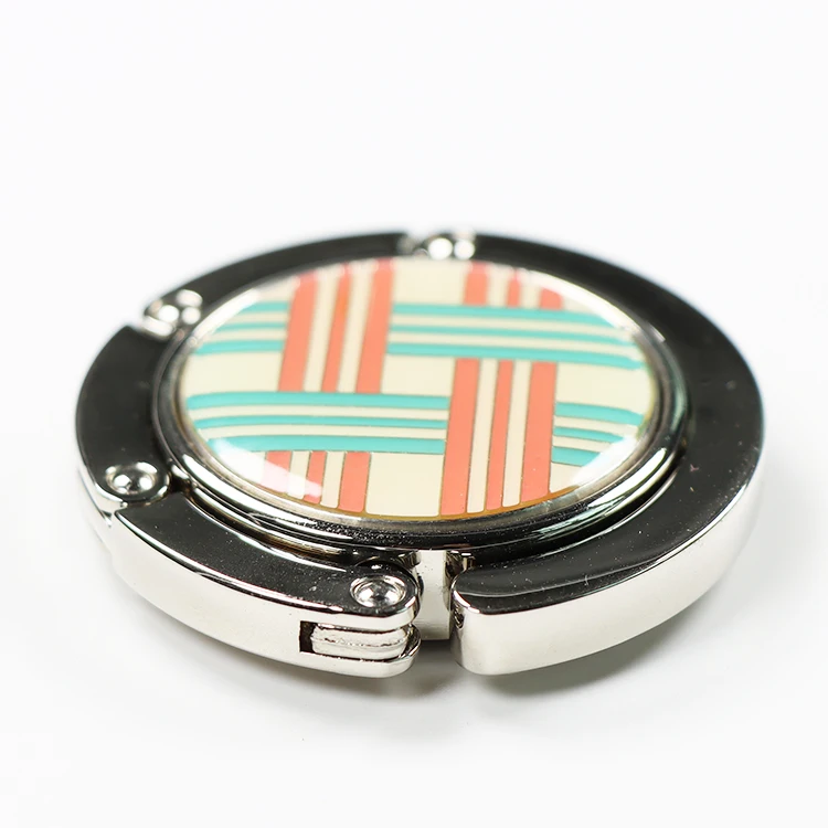 Custom Creative Table Top Folding Purse Hook Handbag Holder Accessories Bag Hanger