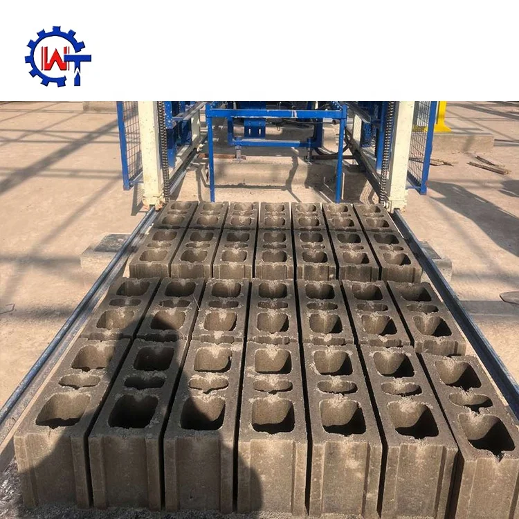 QT18-15 brick production machinery hollow block making device with Japan Yuken Brand Hydraulic Station