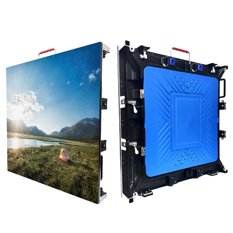 Pantalla Visual Media Led Display Screen Panels Advertising Led Screen Indoor P4 512*512mm Full Color Rental Led Video Wall