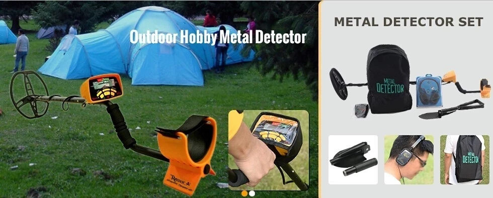 The new enhanced portable handheld underground metal detector can detect a depth of 8m.