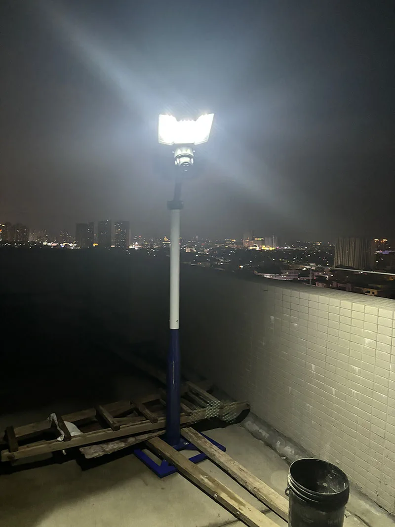 300W 500W Solar Camera Light Outdoor 5MP HD WiFi Waterproof Security Detection Night Vision Street Garden Garage LED Lamp