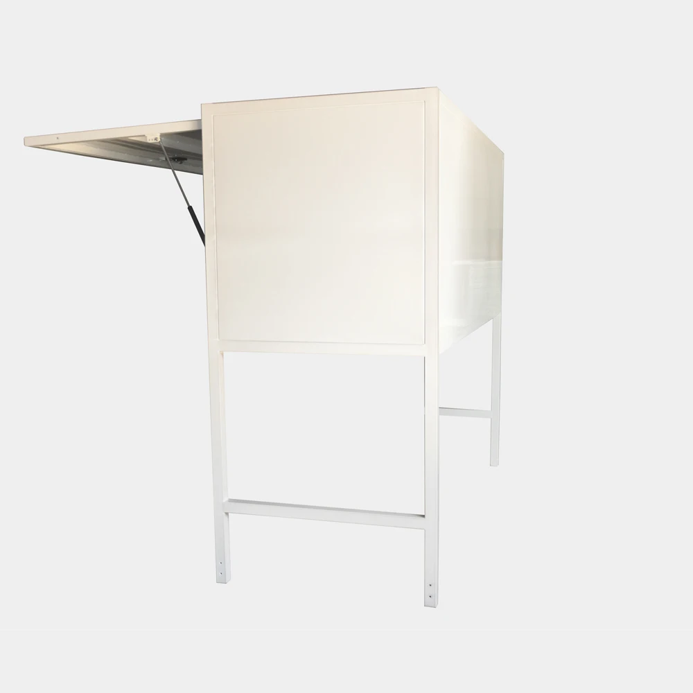 White and Black Steel Indoor High Quality Car Park Safe Secure Box Over Bonnet Storage Cabinet Lockers