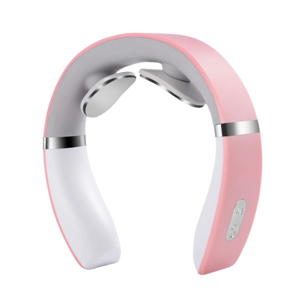 Hope Medical Electric Portable Pulse Pain Cervical  U Shaped Smart Shoulder Massager Comfier And Back With Heat Neck Massager