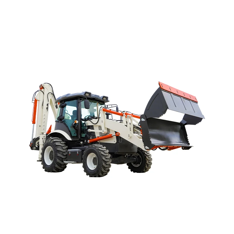 LY-388 Construction Site Backhoe Same Type Backhoe Loader - Yuchai Engine - Compact Tractor with Loader and Backhoe Price