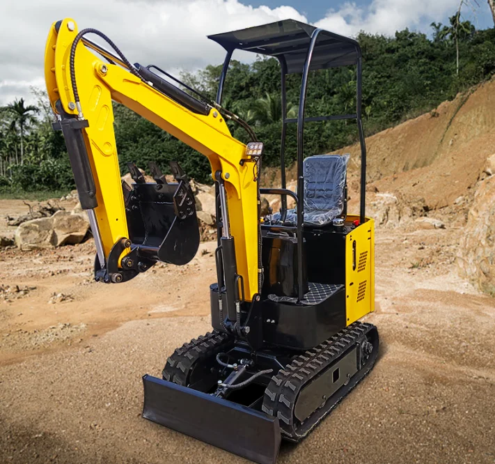 2024 Free Shipping ICLES 1ton 2ton 3ton diesel excavator Small Bagger EPA mini digger price