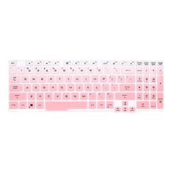 High Quality English Silicone Keyboard Cover For ASUS Tianxuan 15.6 Flying Fortress 8 keyboard cover with US layout