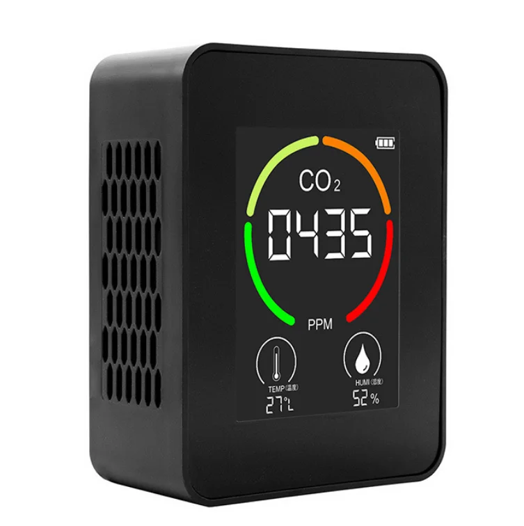 PORTABLE OXYGEN ANALYZERS Multifunctional CO2 Meter Air Quality Monitor Carbon Dioxide Detector