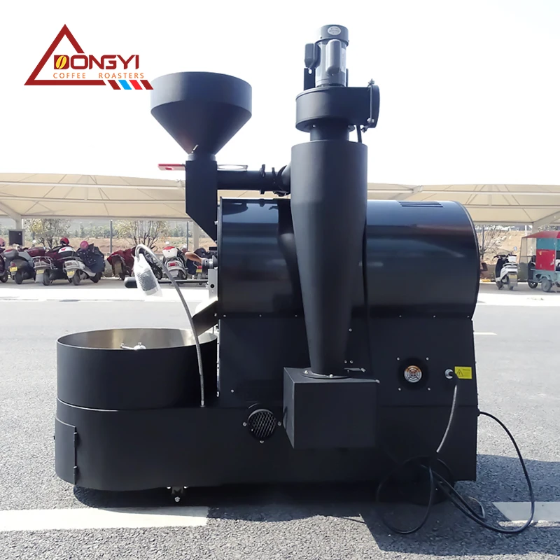 Dongyi  Coffee Roaster Best price stainless steel drum 6kg coffee bean roaster/roasting machine Coffee Roaster