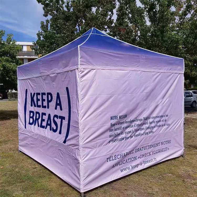 10x20 Ft Outdoor Events Trade Show Tent Instant Easy Set 3x6 M Folding Canopy Popup Gazebo Marquee for Exhibitions and Sales