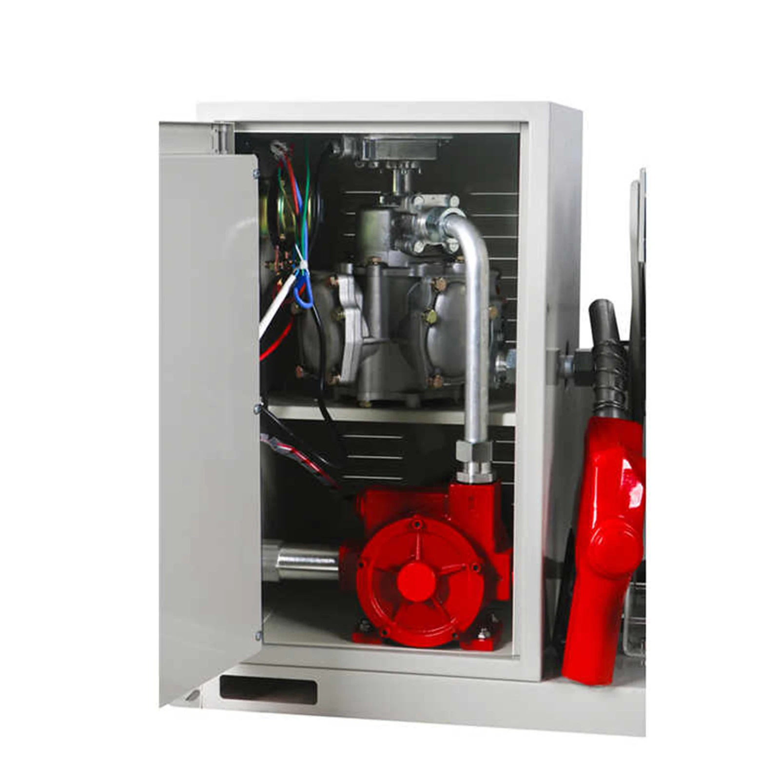 Portable Mobile Fuel Dispenser 220V Electric Fuel Dispenser Hose Reel Fule Dispancer Machine