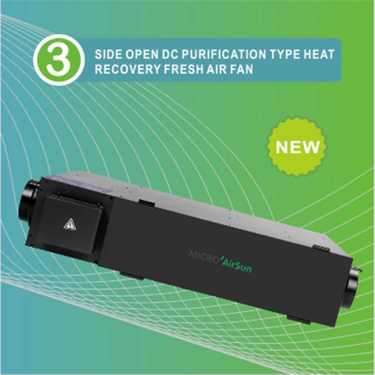 
Air Recuperate System Air Recuperate Unit with DC Brushless Ventilation Motors 