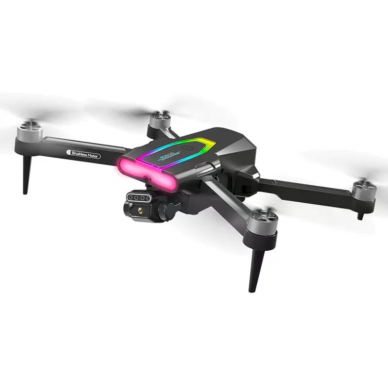 Unmanned Aerial Vehicle F199 Two Axis Servo Aerial Photography Four Axis Aircraft Lights Brushless Remote Control Aircraft Toy