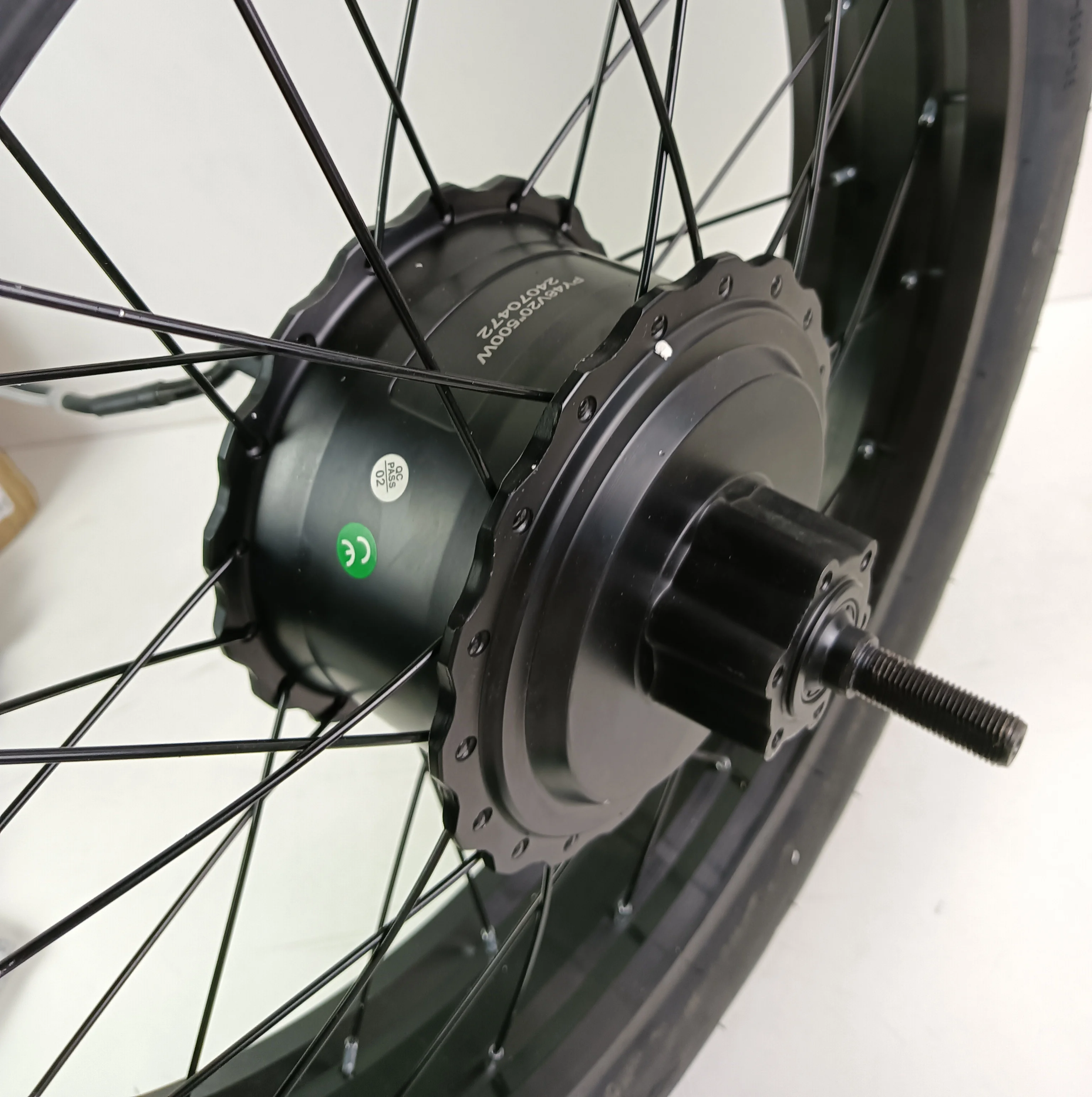 20 inch fat tire anti puncture 20x4.0 no flat solid tire Wear Resistant for Mountain bicycle snow bike Puncture resistant tires