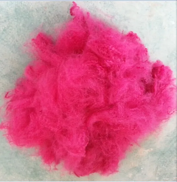 
GRS certified Hot sale! -Bishen 100% dyed custom colors staple polyester fiber 