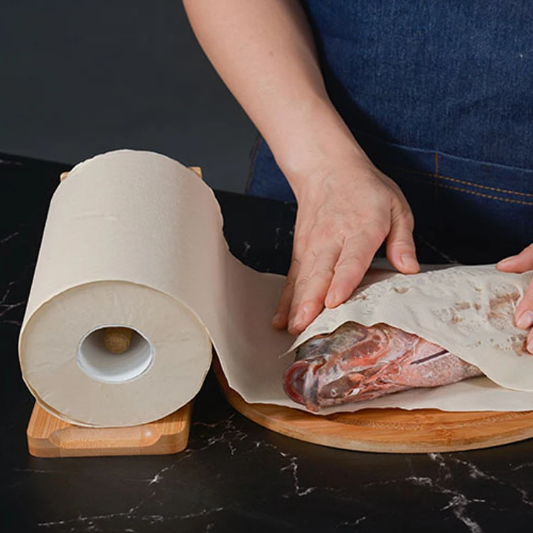 Wholesale Custom Food Grade Safe Kitchen Organizer Paper Napkins Towel Roll