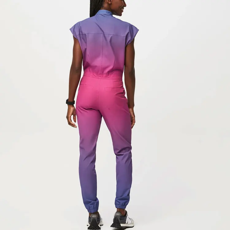 NEW Beauty salons Medical hospital scrubs uniforms Hospital Uniforms Female Nursing Scrub Sets with pockets