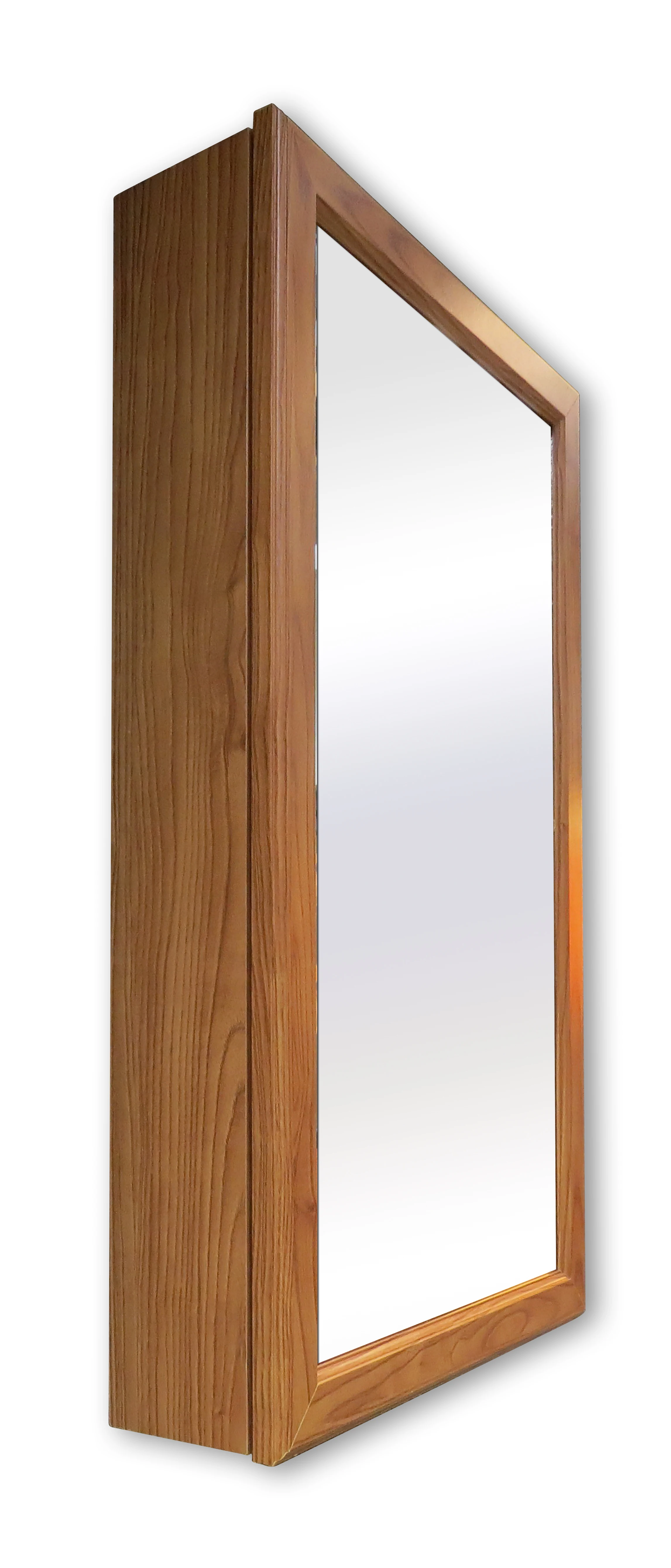 Manufacture Supply 3 doors Storage Cabinets Wooden framed mirror cabinet Vanity Bathroom Cabinet with mirror