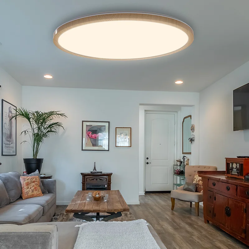 RGB TUYA WIFI Smart Light Round Flush Mount Led Smart Ceiling Light for Living Room Office