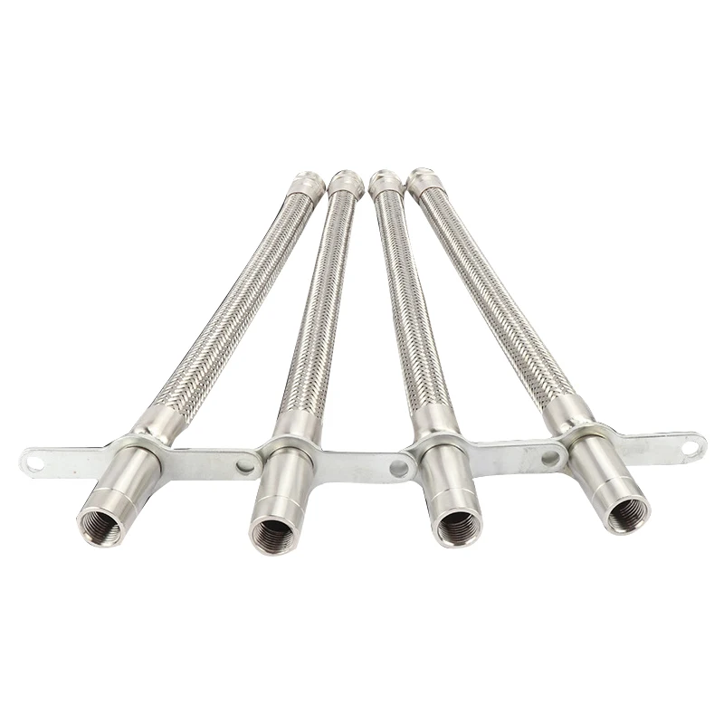 Corrugated Stainless Steel Tubing with High Temperature Resistance - SS 316L Grade Metal Braided Hose Flexible Pipe/hose/tube