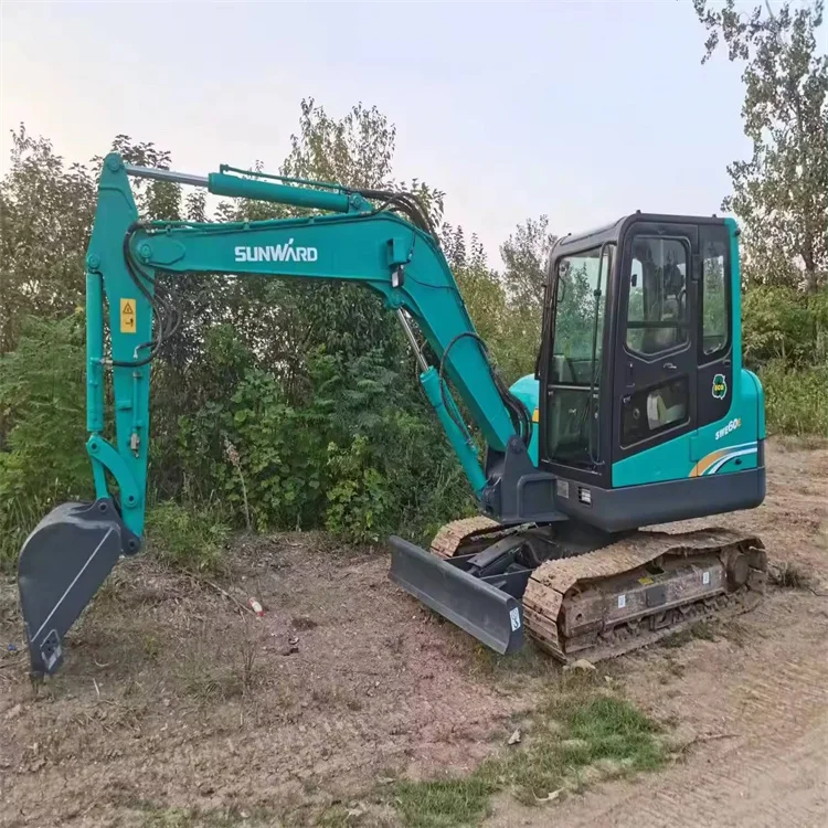 Лидер продаж экскаватор Sunward swe60e высокопроизводительный недорогой в Шанхае SWE 60e 80e 90e