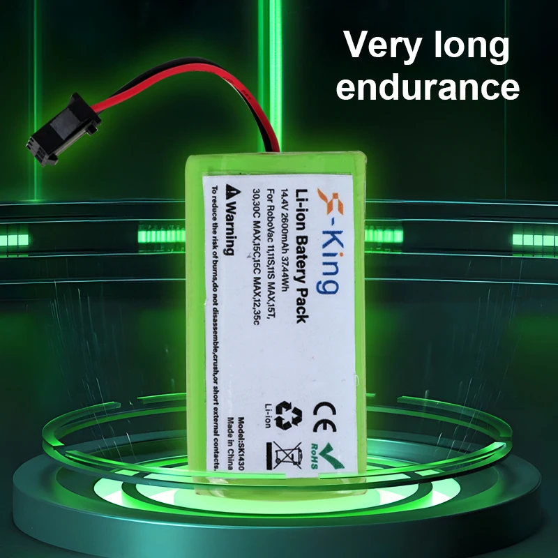 Customizable Lithium Battery Pack Sweeping Robot Power Tools 14.4V 1500mAh 2600mAh 5000mAh Battery