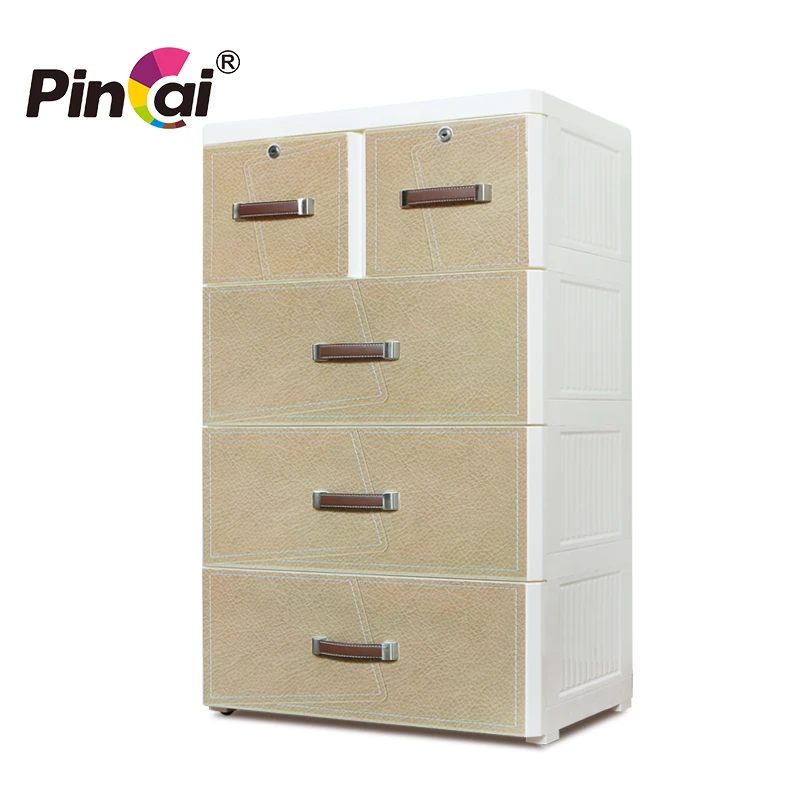 Заводская цена кожаный многослойный детский пластиковый ящик ящики для хранения с замком