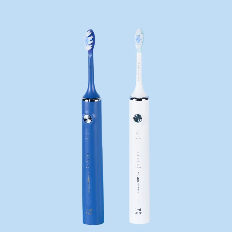 Adult Rechargeable Electric Travel Toothbrush Hot Selling Waterproof Dupont Nylon Bristles Battery Powered 42000rpm IPX7