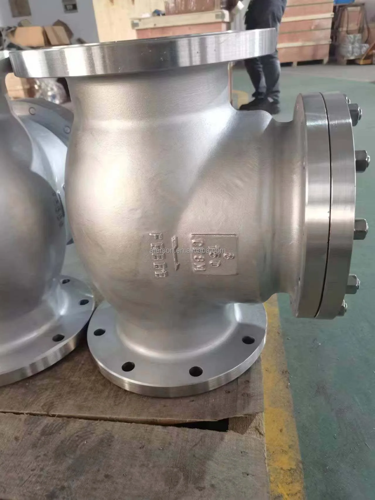 Фланцевый поворотный обратный клапан API/JIS/DIN Прямая продажа с завода 150/300/Lb CF8 CF8M SS304 SS316