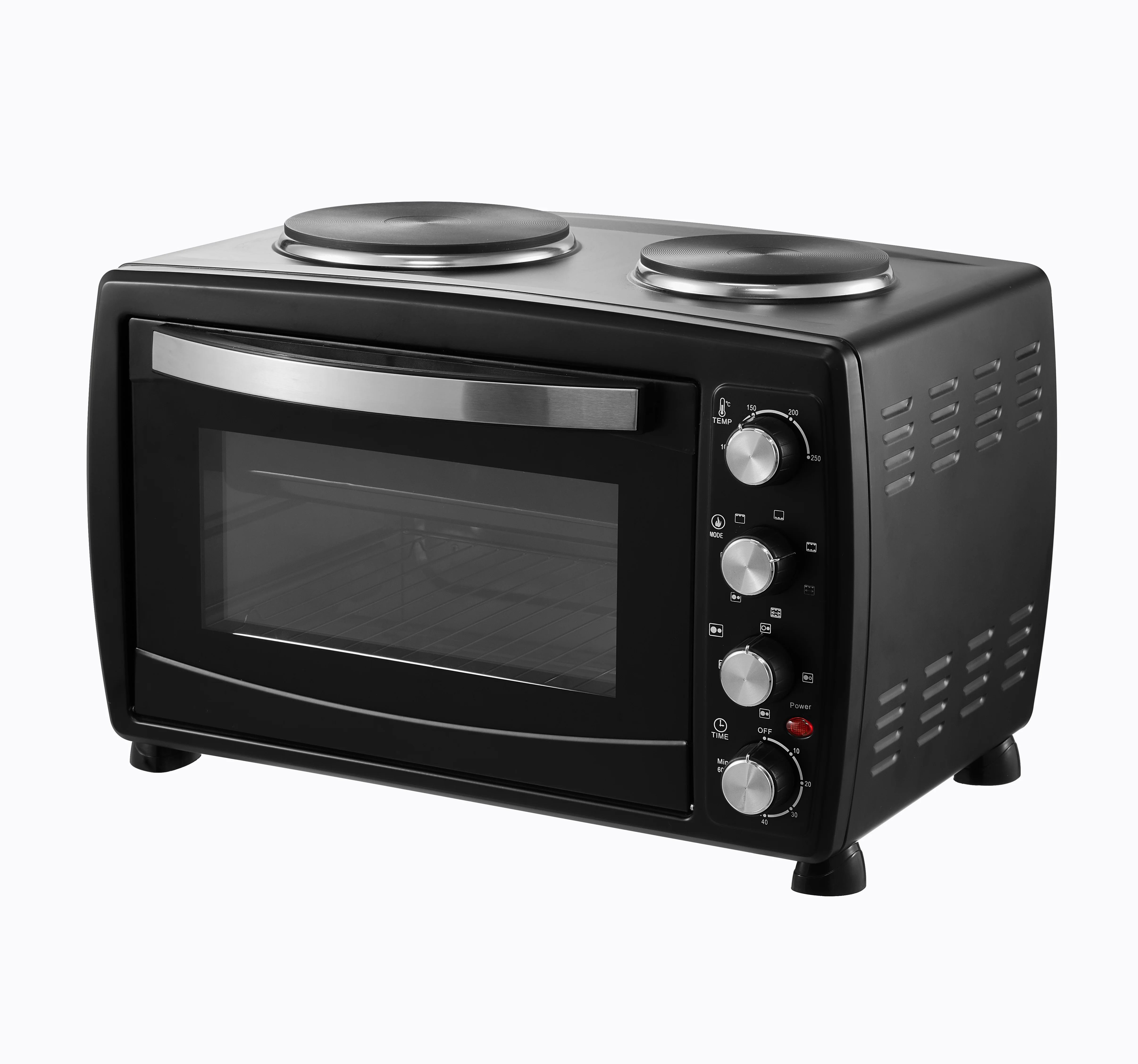 Posida 38L New Design Electric Convection Oven with 2 Hot Plates