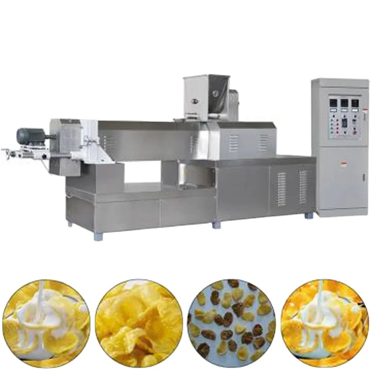 Automatic Puff Rice Snack Food Making Machine Puffed Nutrition Breakfast Food Production Plant