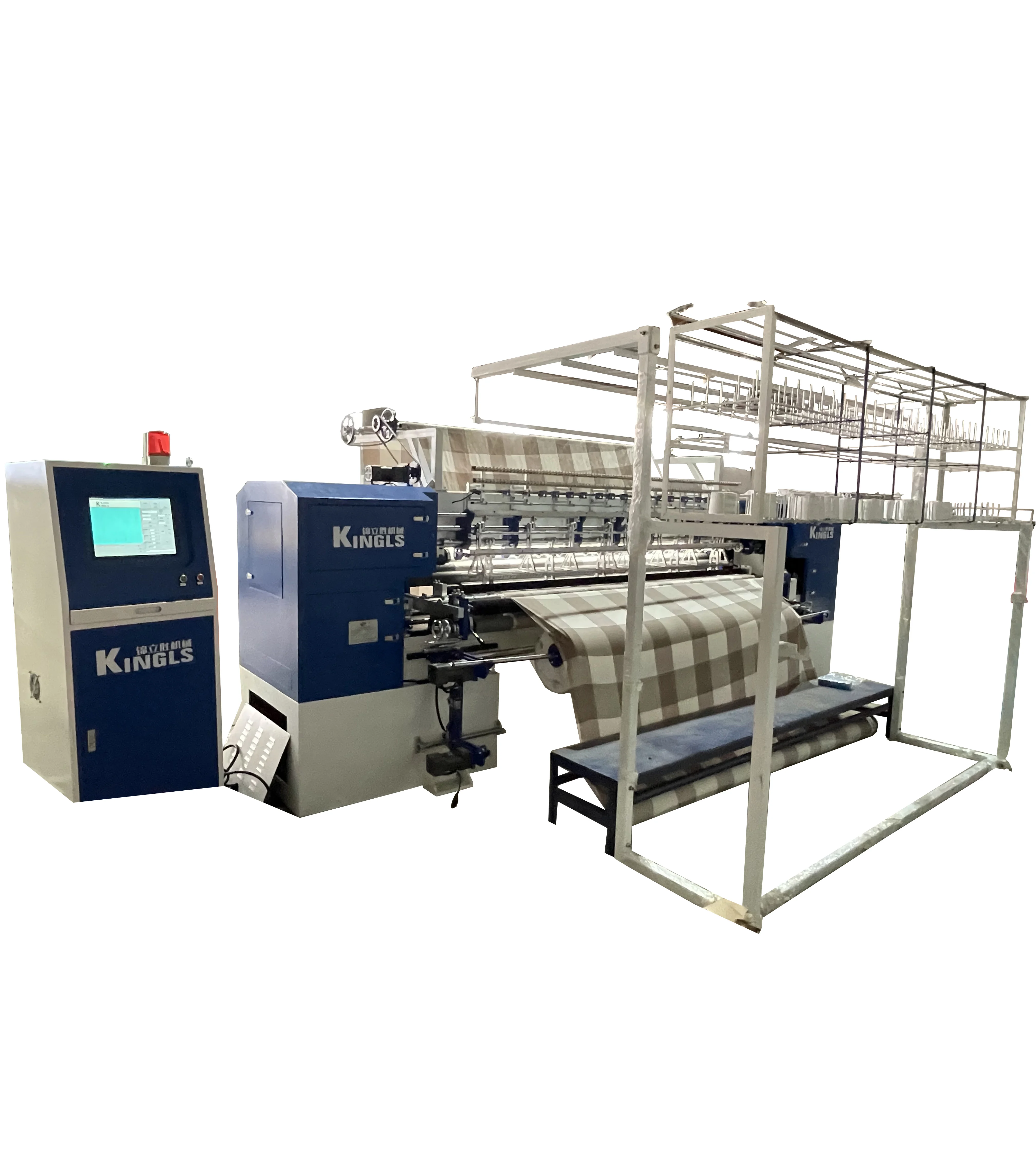 Computerized Multi needle Lock Stitch Quilting Machine For Mattress quilts blankets with thread detect