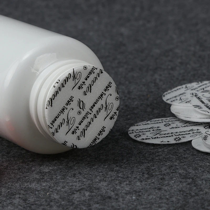 Foil pressure sensitive Induction seal liner foam Easy Peel Tabs PE sealed for your protection