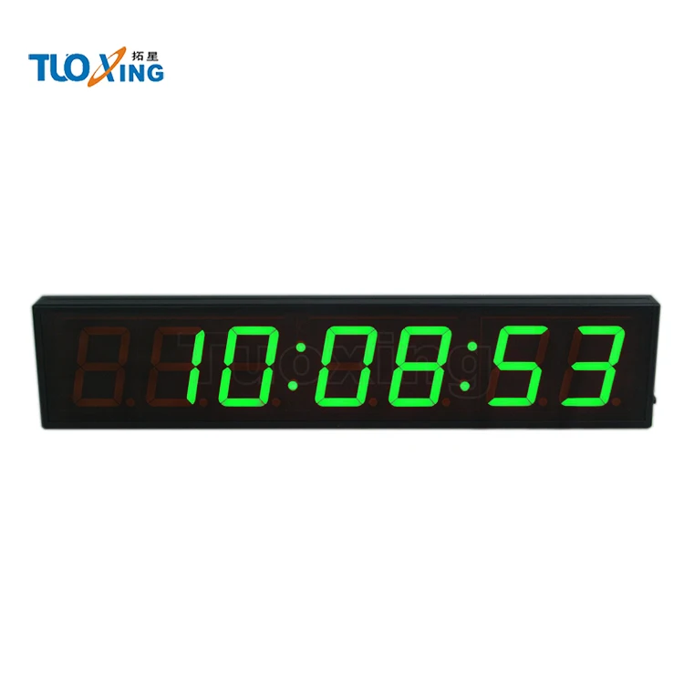 Hot sale Blue 4 inch 7 digits 1000 hours countdown days led coutndown timer