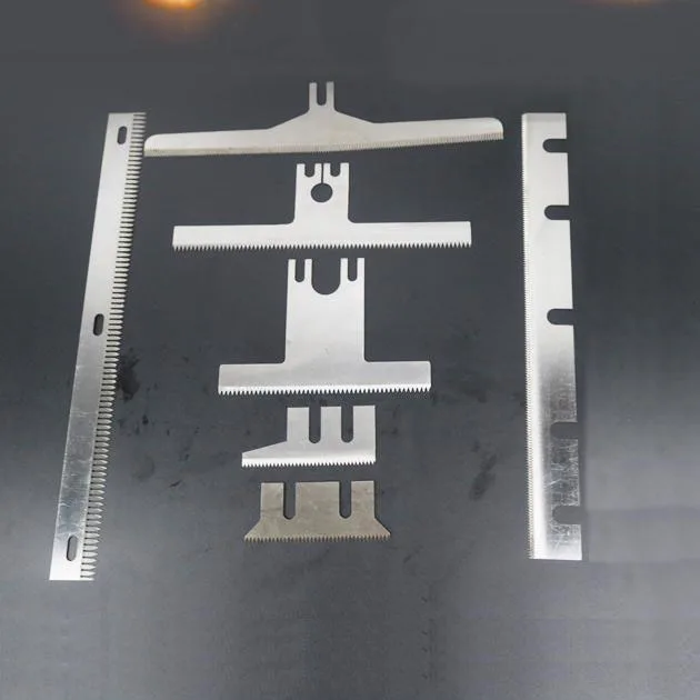 Профессиональный производитель, зигзагообразный нож для пищевой упаковочной машины, зигзагообразный резак, лезвие