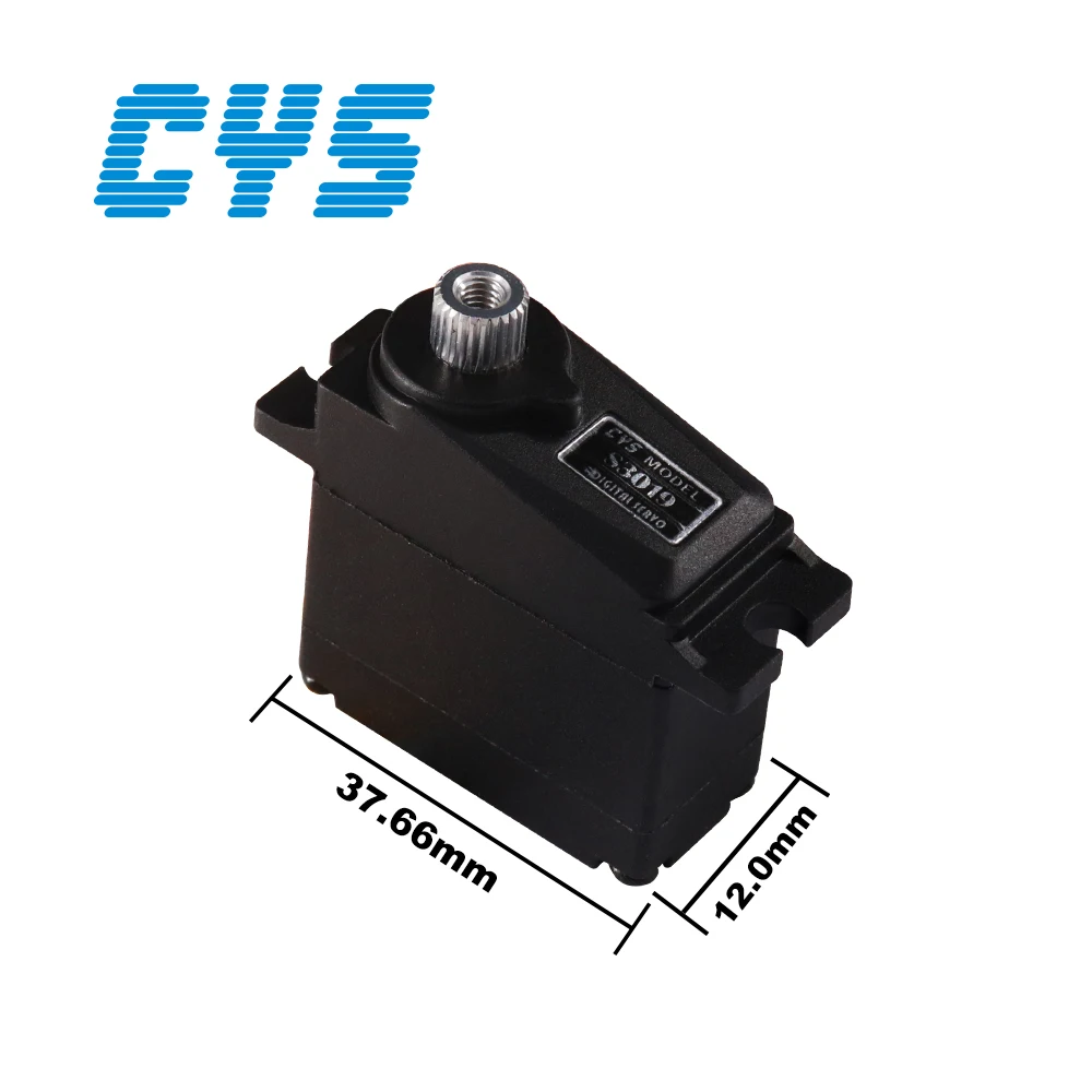 17g Metal Gear Digital Micro Servo for RC Helicopter 3.4kg Torque Battery-Powered Unisex 8mm Stator Thickness for Powerful Cars