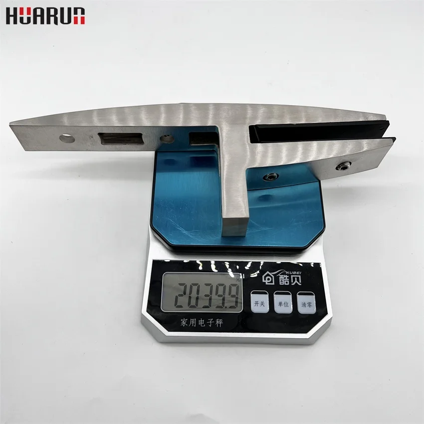 Stainless steel inox 316/304 Grade Side wall mounted Glass Spigot balcony railing fence balustrade