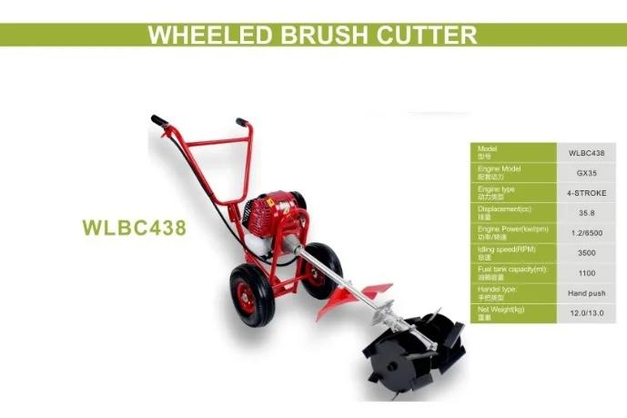 Shoulder Type 43cc 52cc Cg430 Cg520 Brush Cutter Grass Cutter Brushcutter Brush-Cutter with Tb43 Tl43 43cc 1.25kw
