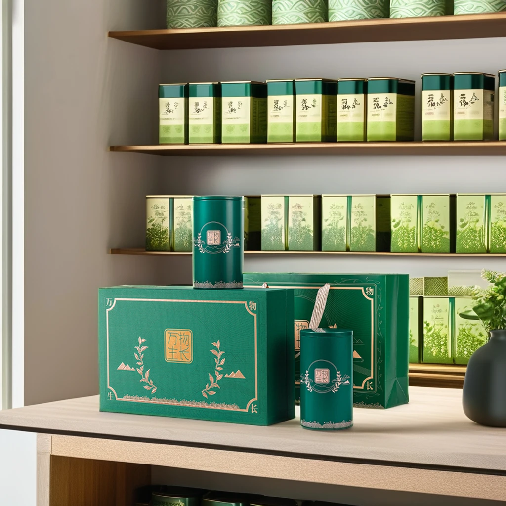 Customizable Airtight Tin Cans Container Recyclable Paperboard Tea Coffee Chocolate Packaging Embossing Shipping Gift Box