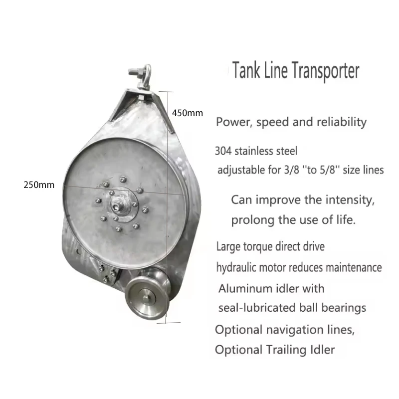 Tandem Long Line Net Hauler Winch Long-Line Fishing Machine Cheap Pot Hauler Line Net Haul