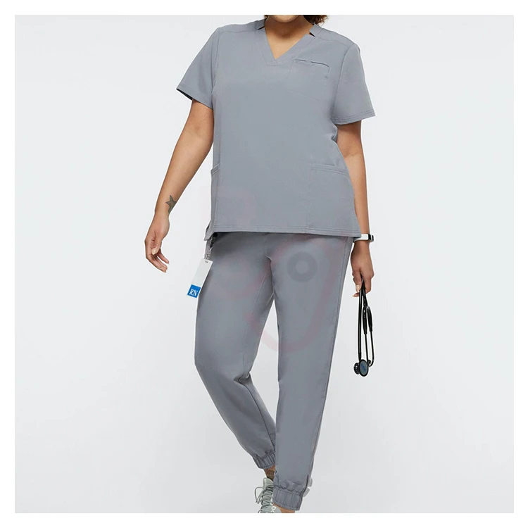 Wholesale high quality uniformes medicos short sleeve hospital medical spa uniform women