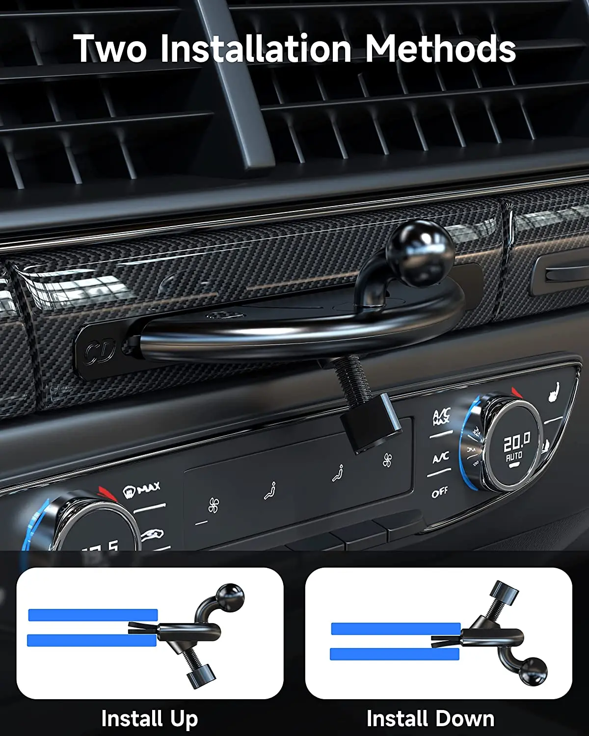 17mm Ball Head Car CD Slot Phone Holder Base Universal Car CD Slot Clip Mount for Mobile Cellphone Holder Car GPS Bracket