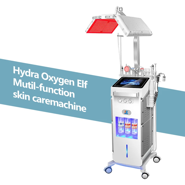 Led Facial Device Hydro Water Aqua Dermabrasion Peeling Machine Led Facial Lamp Led Light Therapy Facial Hydra Beauty